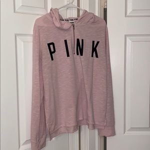 Vs pink sweatshirt.